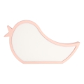 LED Kinderbureau lamp BIRD LED/12W/230V roze