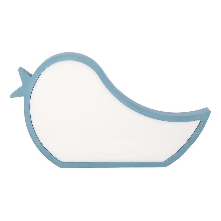 LED kinderbureaulamp BIRD LED/12W/230V blauw