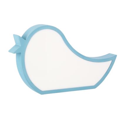 LED kinderbureaulamp BIRD LED/12W/230V blauw