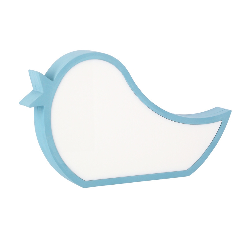 LED kinderbureaulamp BIRD LED/12W/230V blauw