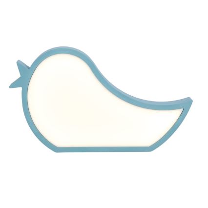 LED kinderbureaulamp BIRD LED/12W/230V blauw