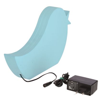 LED kinderbureaulamp BIRD LED/12W/230V blauw