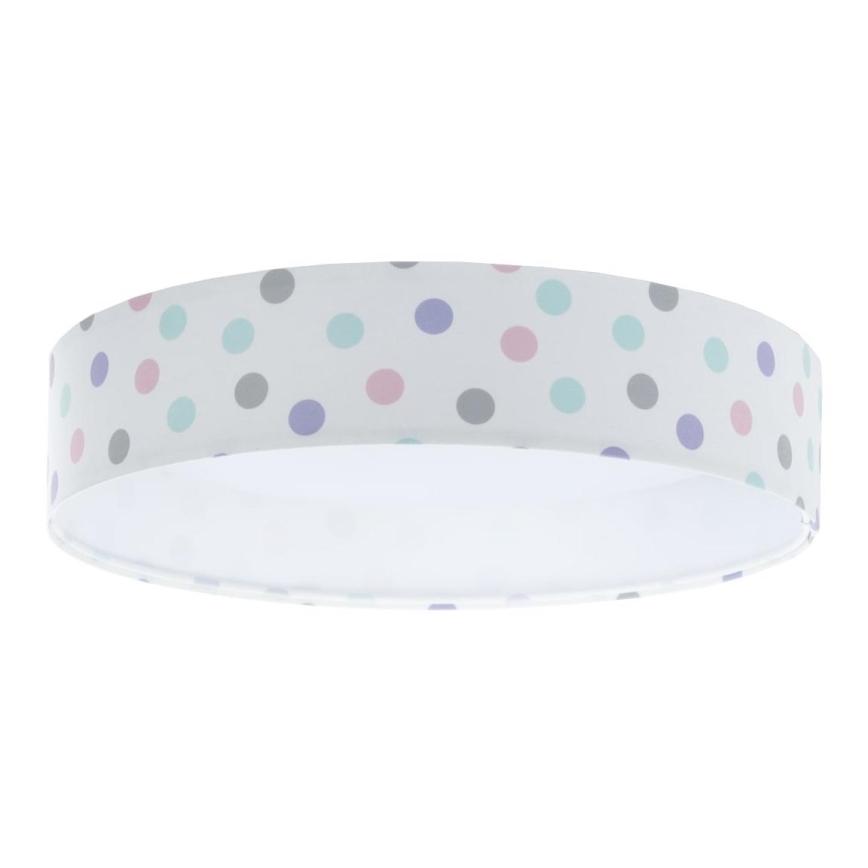LED Kinderplafondlamp GALAXY KIDS LED/24W/230V kleurrijke stippen