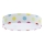 LED Kinderplafondlamp GALAXY KIDS LED/24W/230V kleurrijke stippen