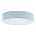 LED Kinderplafondlamp GALAXY KIDS LED/24W/230V sterren groen/wit