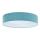 LED Kinderplafondlamp GALAXY KIDS LED/24W/230V sterretjes turquoise/wit