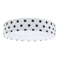 LED Kinderplafondlamp GALAXY KIDS LED/24W/230V stippen wit/zwart