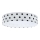 LED Kinderplafondlamp GALAXY KIDS LED/24W/230V stippen wit/zwart