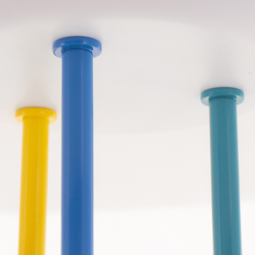 LED Kinderplafondlamp OXFORD 3xE27/15W/230V