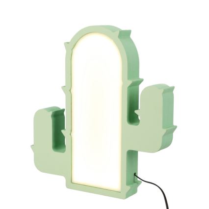 LED kindertafellamp CACTUS LED/10W/230V groen
