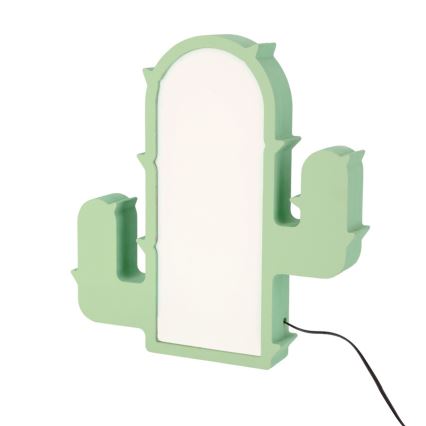 LED kindertafellamp CACTUS LED/10W/230V groen