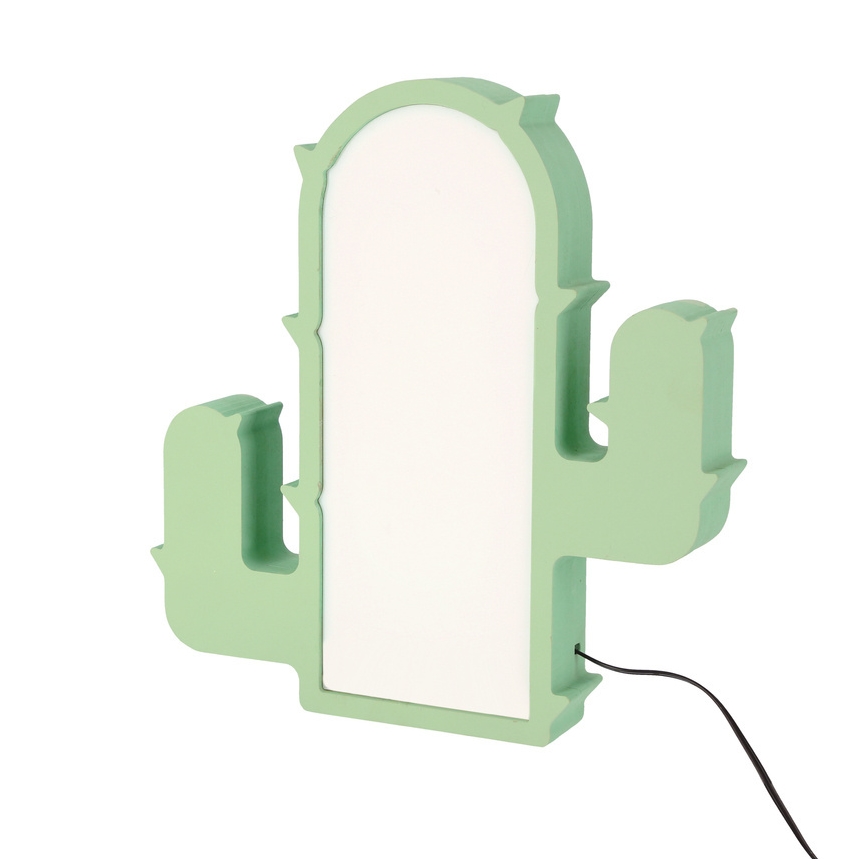 LED kindertafellamp CACTUS LED/10W/230V groen