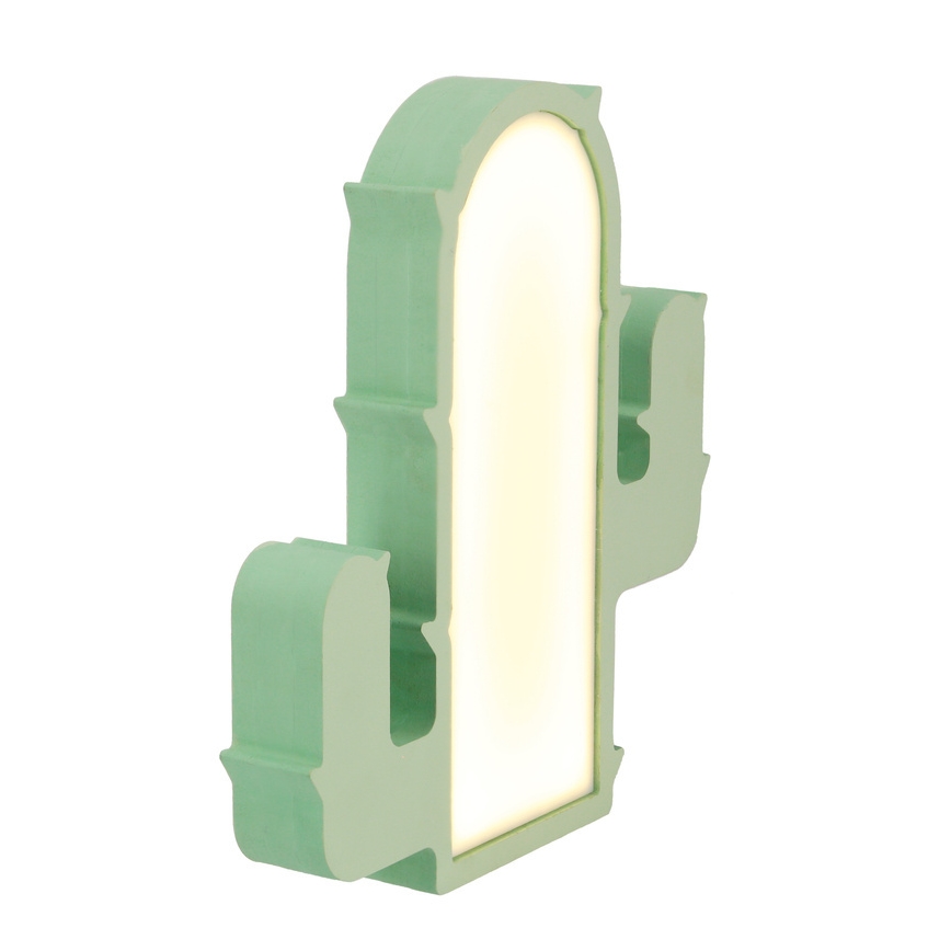 LED kindertafellamp CACTUS LED/10W/230V groen