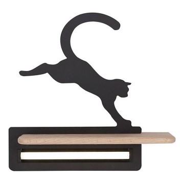LED Kinderwandlamp met plank JUMPING CAT LED/5W/230V,
