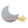 LED Kinderwandlamp met plank MOON LED/5W/230V,