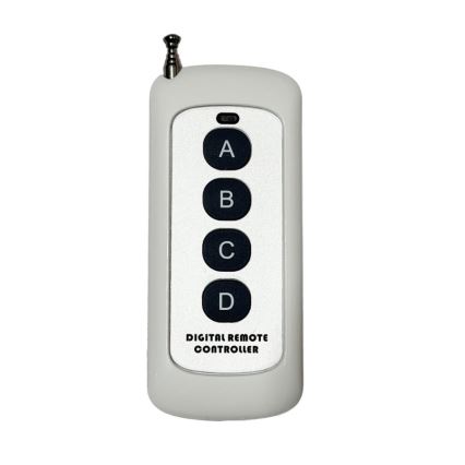 LED kristallen plafondlamp AVARA LED/24W/230V Ø 40 cm glanzend chroom + afstandsbediening