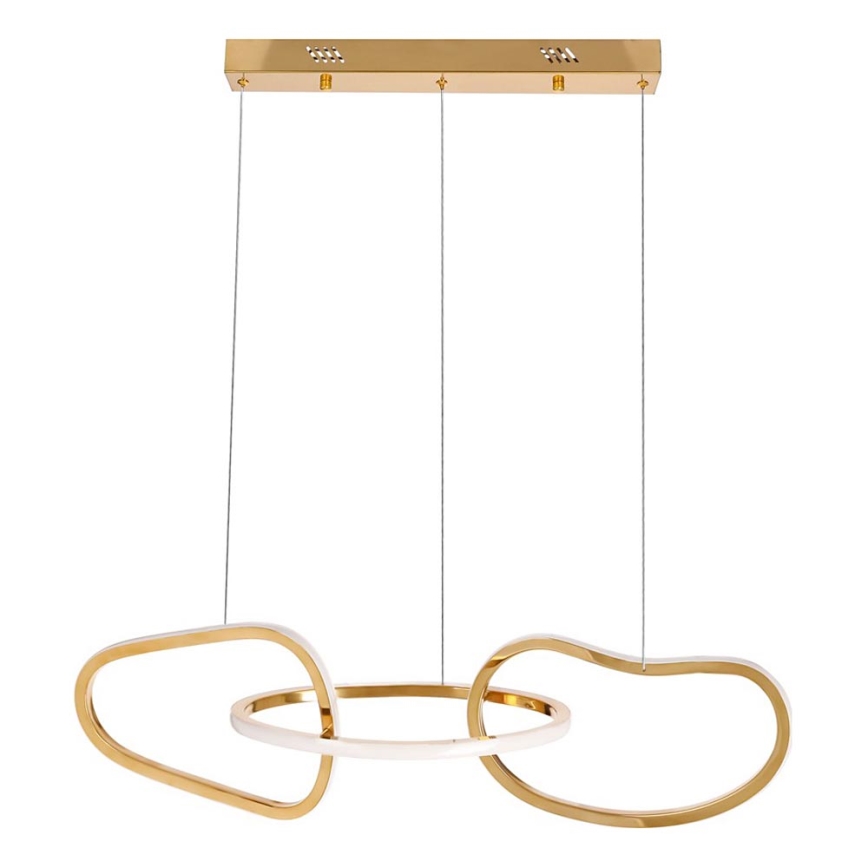 LED-kroonluchter aan kabel ANNELI LED/30W/230V 80 cm goud