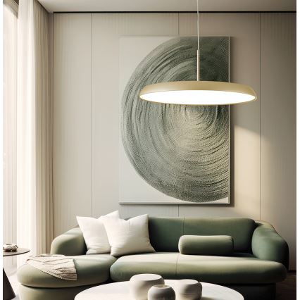 LED-kroonluchter aan kabel ART LED/41W/230V goud