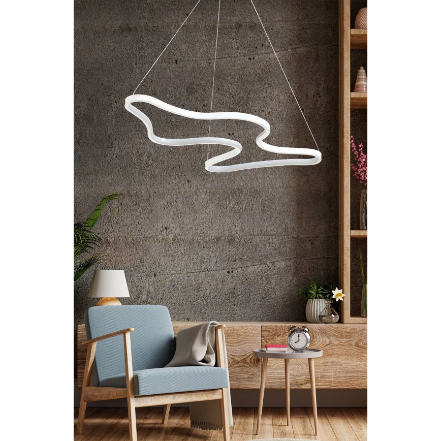 LED-kroonluchter aan kabel ARTISAN LED/36W/230V 4000K wit