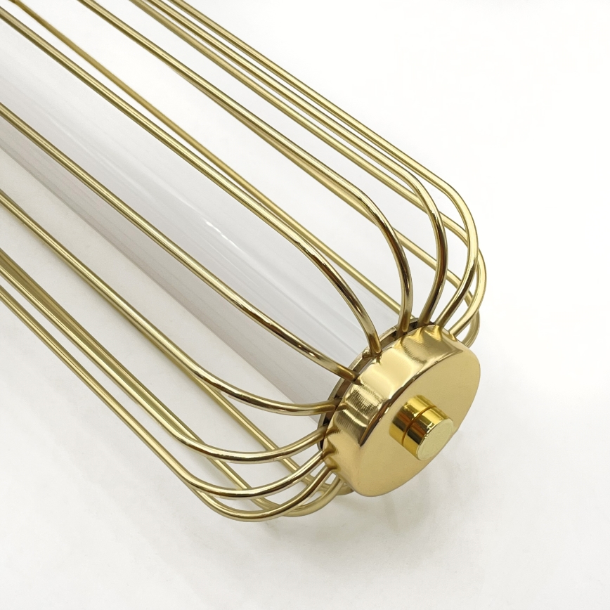 LED-kroonluchter aan kabel BONNIE LED/10W/230V 3000K goudkleurig