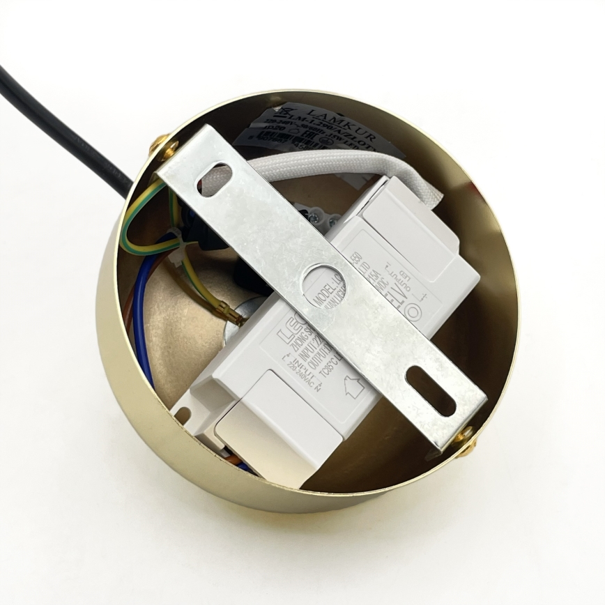 LED-kroonluchter aan kabel BONNIE LED/10W/230V 3000K goudkleurig