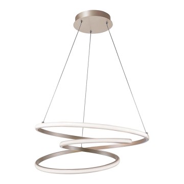 LED-kroonluchter aan kabel CORT LED/40W/230V zilver