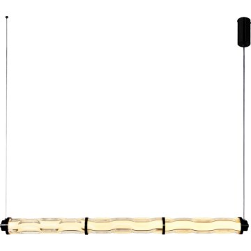 LED-kroonluchter aan kabel CORTE LED/25W/230V zwart
