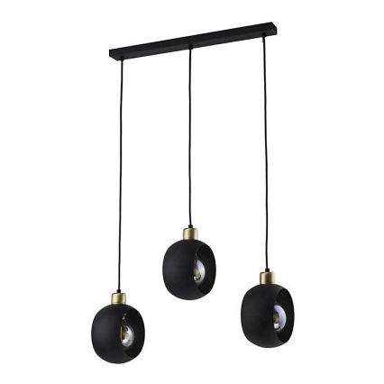 LED-kroonluchter aan kabel CUBUS 3xE27/60W/230V