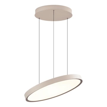 LED-kroonluchter aan kabel DENVER LED/76W/230V beige