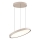 LED-kroonluchter aan kabel DENVER LED/76W/230V beige