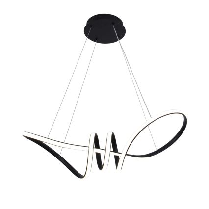 LED-kroonluchter aan kabel FLAVIA LED/44W/230V zwart