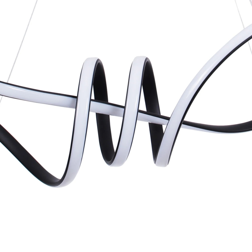 LED-kroonluchter aan kabel FLAVIA LED/44W/230V zwart
