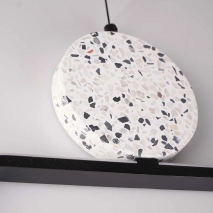 LED-kroonluchter aan kabel FLORENTYNA LED/48W/230V 4000K zwart/wit