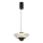 LED-kroonluchter aan kabel MANLEY LED/5W/230V zwart/wit