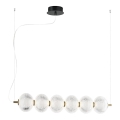 LED-kroonluchter aan kabel PELLUCID LED/23W/230V goud/transparant