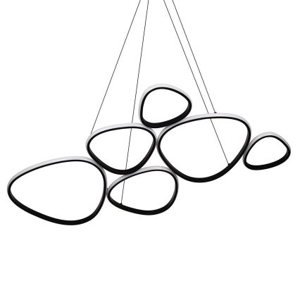 LED-kroonluchter aan kabel PETRA LED/58W/230V 4000K zwart