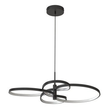 LED-kroonluchter aan kabel RIBBON LED/37W/230V 4000K zwart