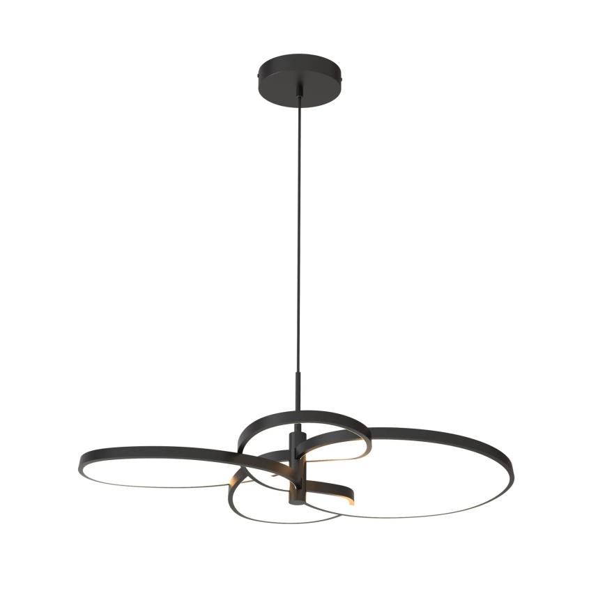 LED-kroonluchter aan kabel RIBBON LED/37W/230V 4000K zwart