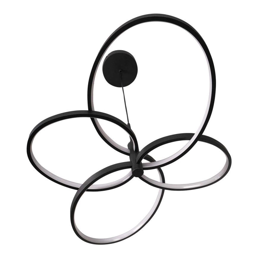 LED-kroonluchter aan kabel RIBBON LED/37W/230V 4000K zwart