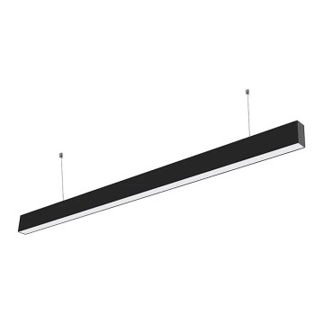 LED-kroonluchter aan kabel SAMSUNG CHIP LED/40W/230V 4000K zwart