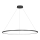LED-kroonluchter aan kabel SATURNO LED/65W/230V Ø 120 cm IP44 antraciet