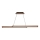 LED-kroonluchter aan kabel SENTO LED/19W/230V hout