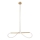 LED-kroonluchter aan kabel SUPREME LED/18W/230V 80 cm goudkleurig