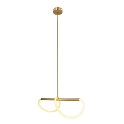 LED-kroonluchter aan kabel SUPREME LED/18W/230V 80 cm goudkleurig