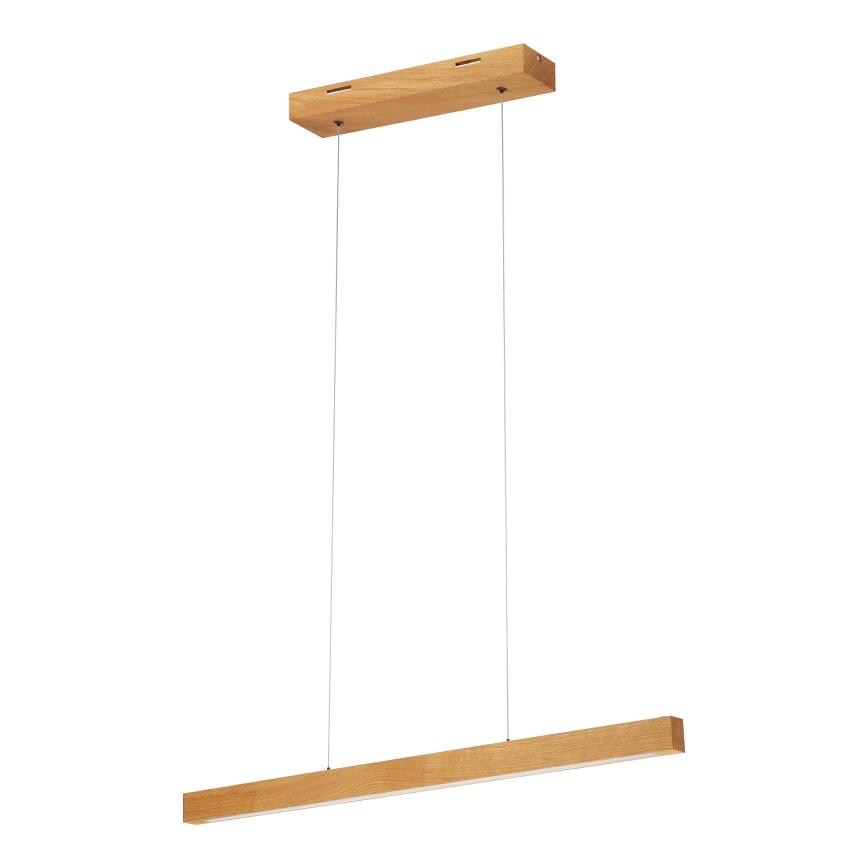 LED-kroonluchter aan kabel VERDE LED/18W/230V 3000K 76 cm eik