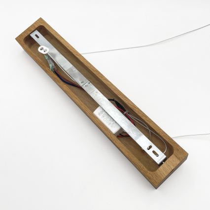 LED-kroonluchter aan kabel VERDE LED/18W/230V 3000K 76 cm eik