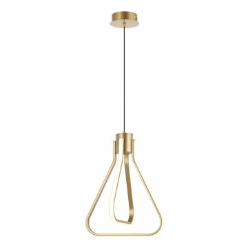 LED-kroonluchter aan kabel ZING LED/19W/230V, goudkleurig