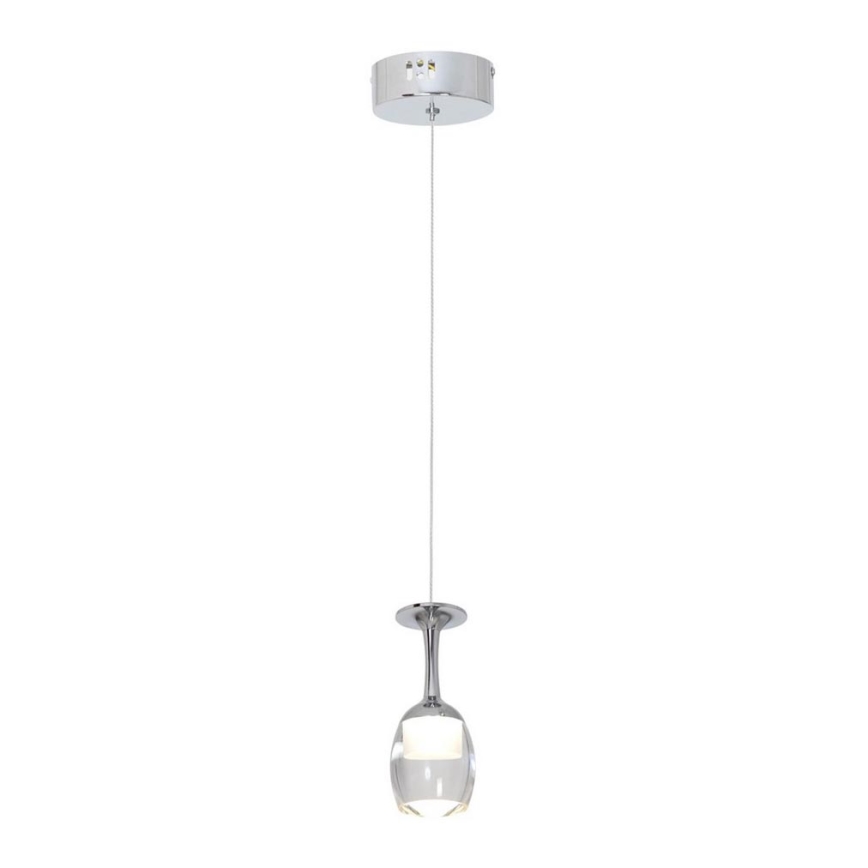 LED Kroonluchter aan koord COPPA 1xLED/5W/230V