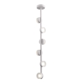 LED-kroonluchter aan staaf COMFORT 6xLED/5W/230V wit