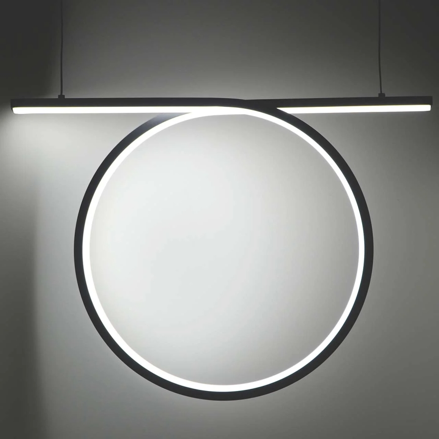 LED-kroonluchter met kabel ODETTA LED/30W/230V 4000K zwart